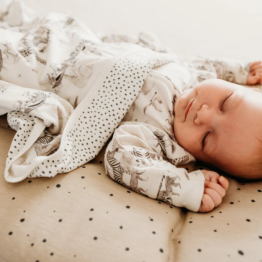 Animals Zip up Sleepsuit Fox & Lottie