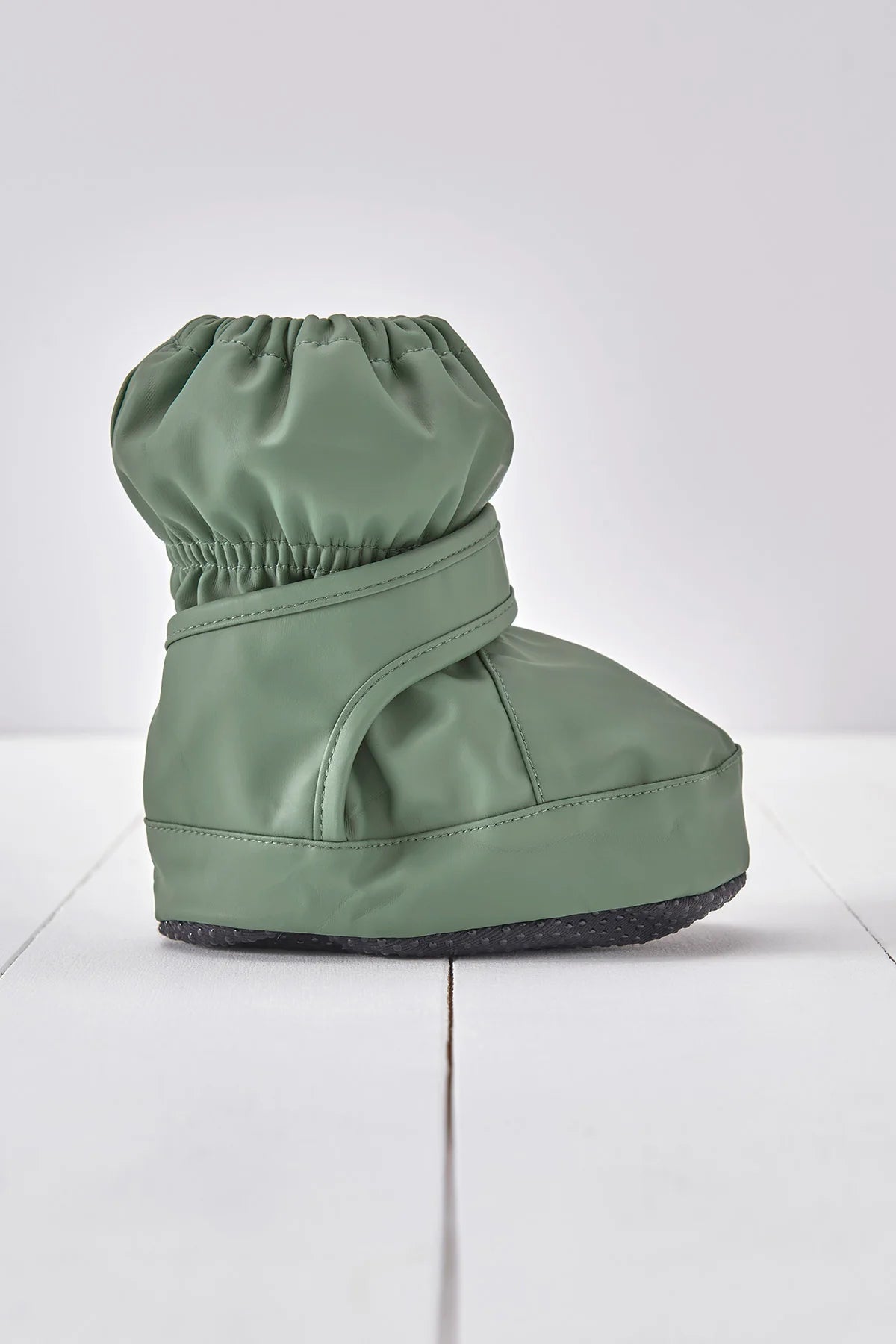 Grass & Air khaki PU Waterproof Bootie