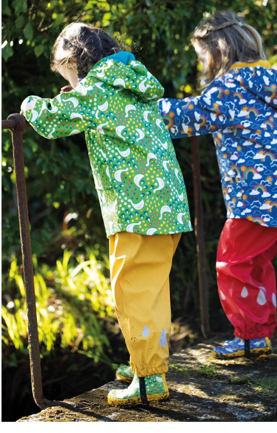 Frugi Puddle Buster Trousers Bumble Bee