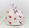 Dragon Print White Baby Hat From Babi Bw