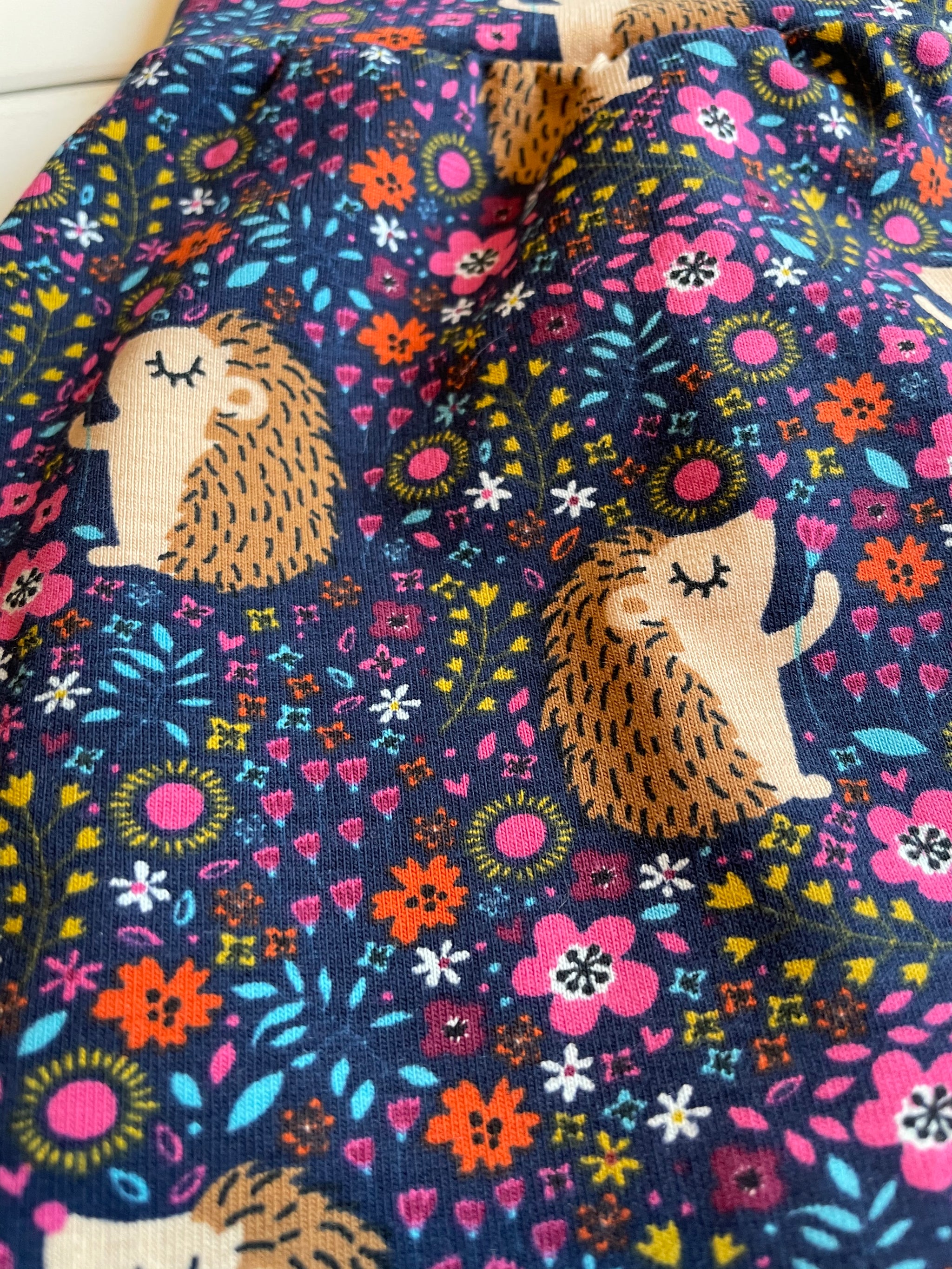 Baby Harem Leggings Hedgehog Print from Cup of Sew