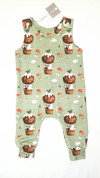 Christmas Pudding Romper from Freckles & Daisies