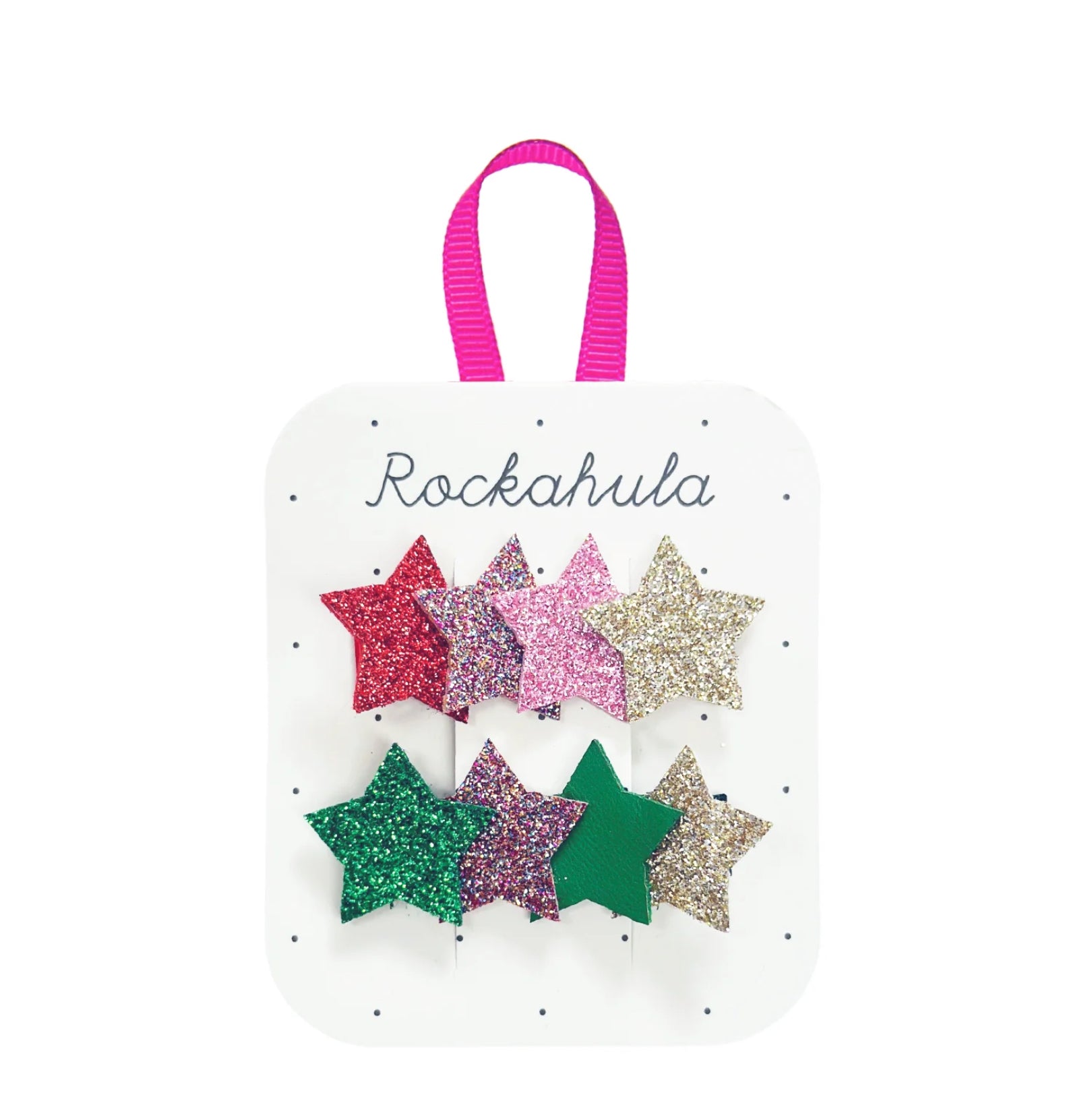 Jolly Glitter Star Clips Rockahula