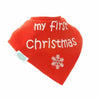 My First Christmas Dribble Bib