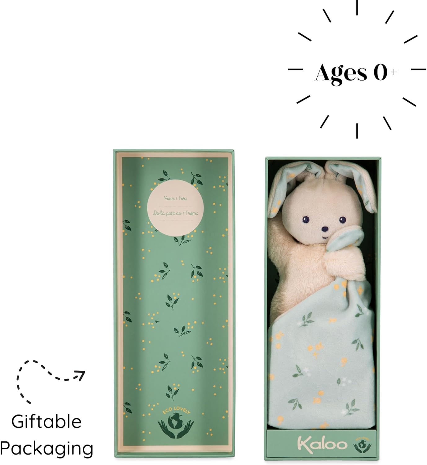 Kaloo Doudou Citrus Rabbit Comforter