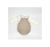 Baby Two Piece Knitted Dungaree Outfit Little Nosh