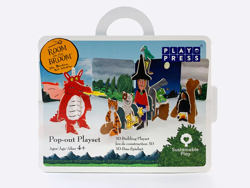 Room on the Broom 3D Pop-out Playpress Playset