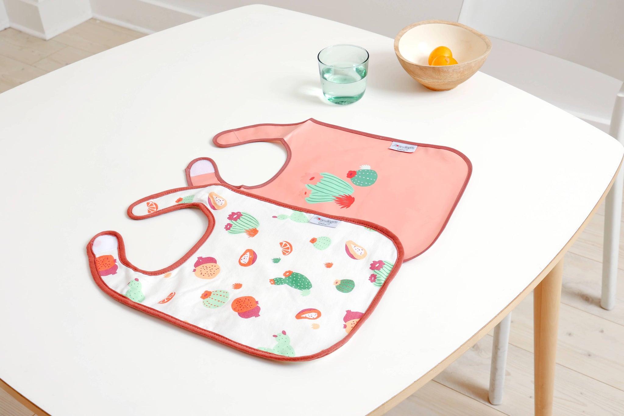 BTL Set of 2 Bibs - Cactus Garden
