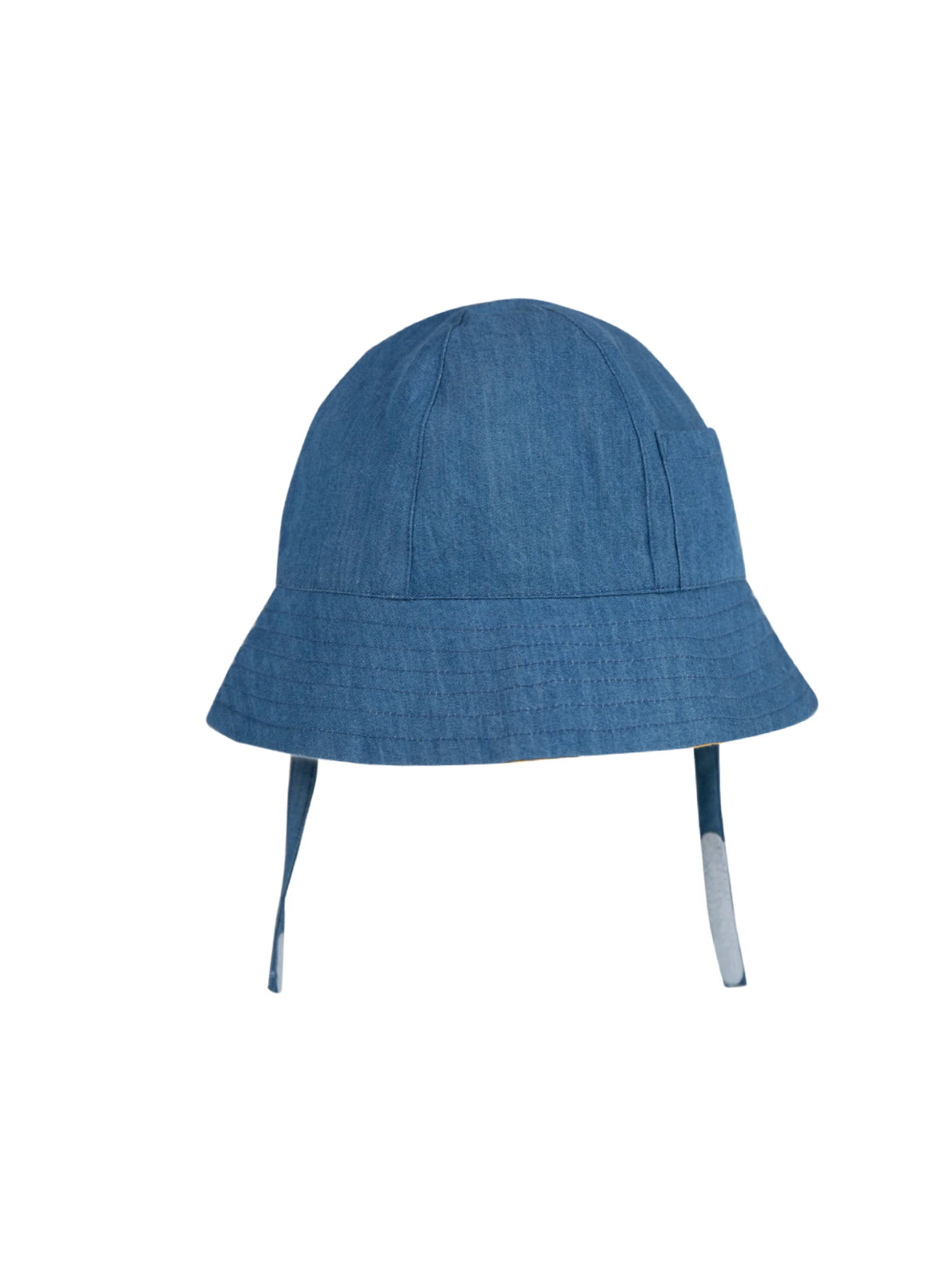 Frugi SALE Chambray Bumble Bee Daisies   Reversible  Sun Hat