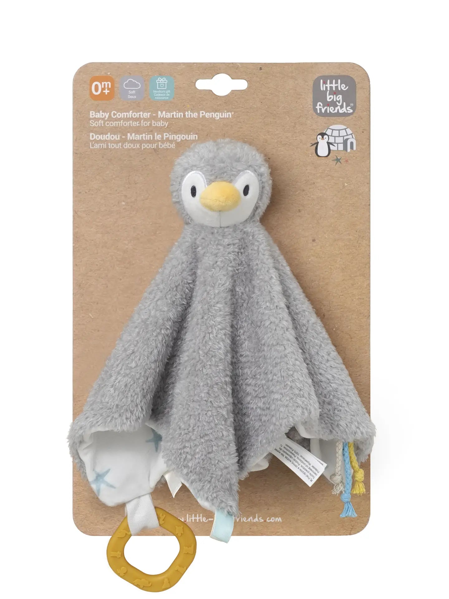 Comforter Martin the Penguin Little Big Friends