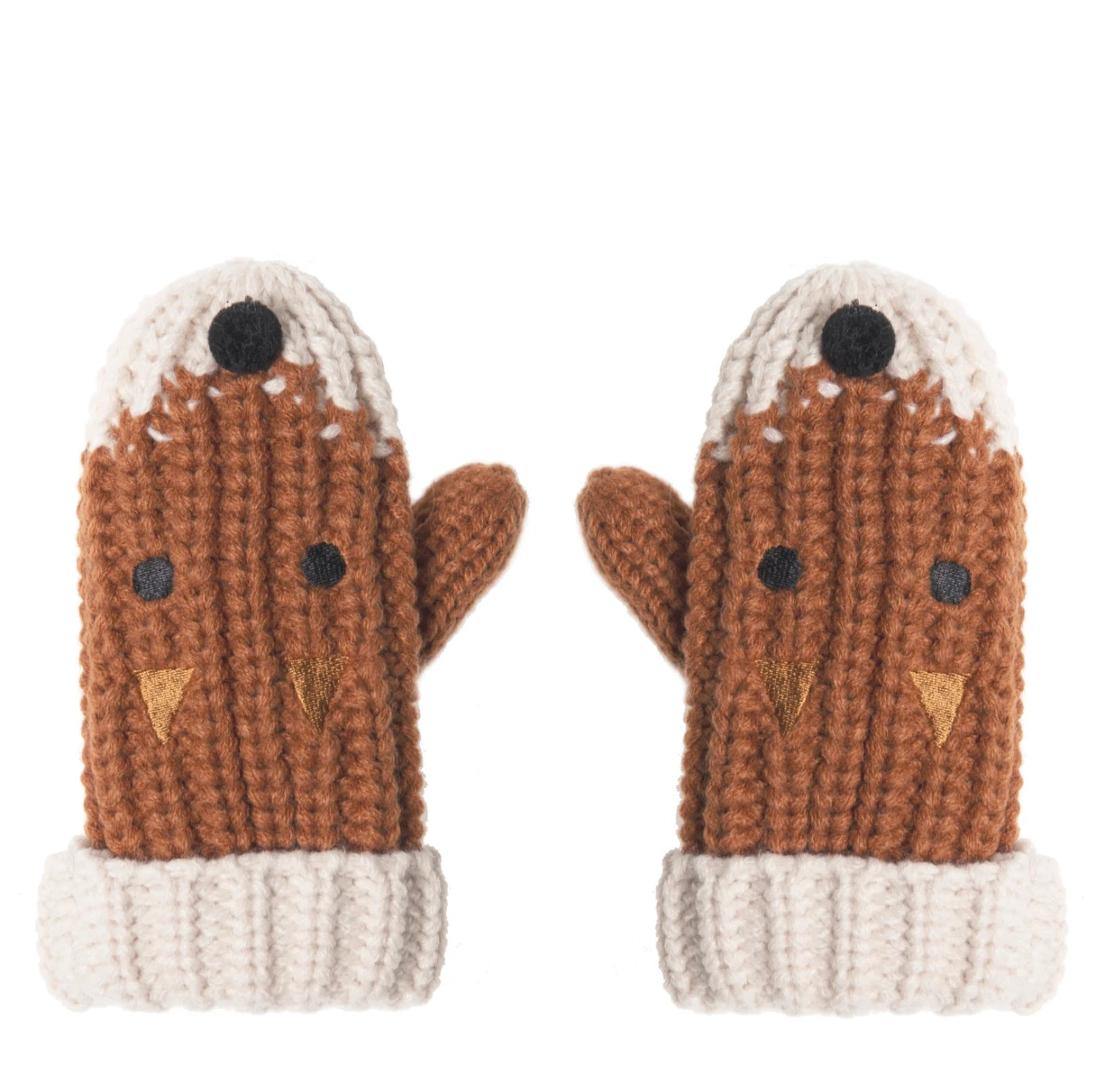 Felix Fox Knitted Mittens from Rockahula
