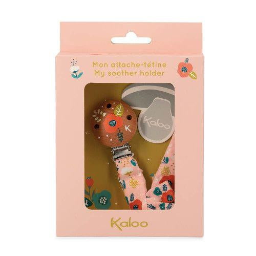 Kaloo My Soother Holder Dummy Clip Poppy Print