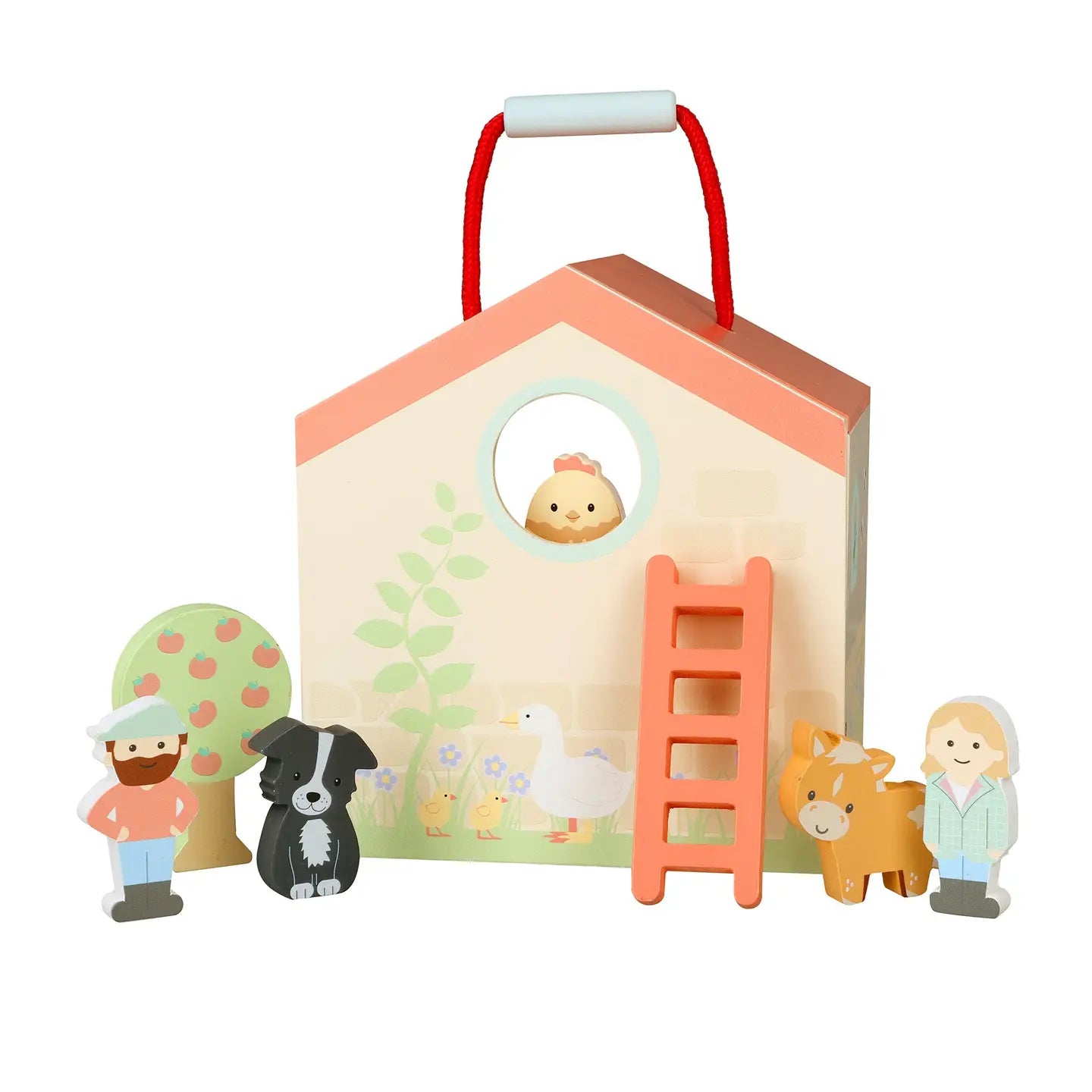 Woodland Farm Play Set Wooden Toy