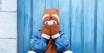 Felix Fox Knitted Hat from Rockahula