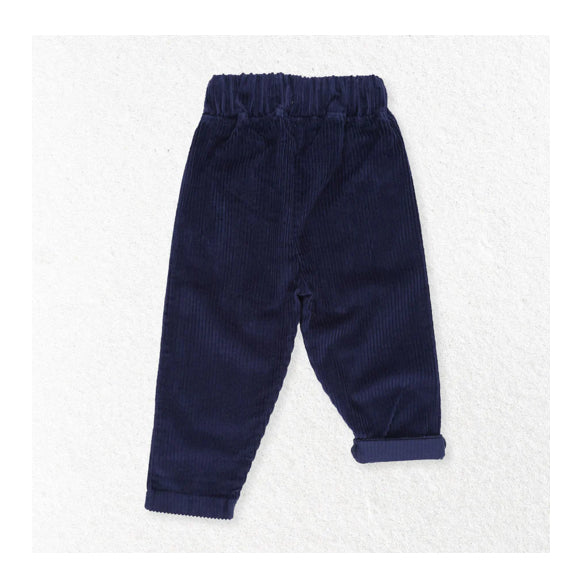 SALE Navy Cord Trousers Lilly & Sid