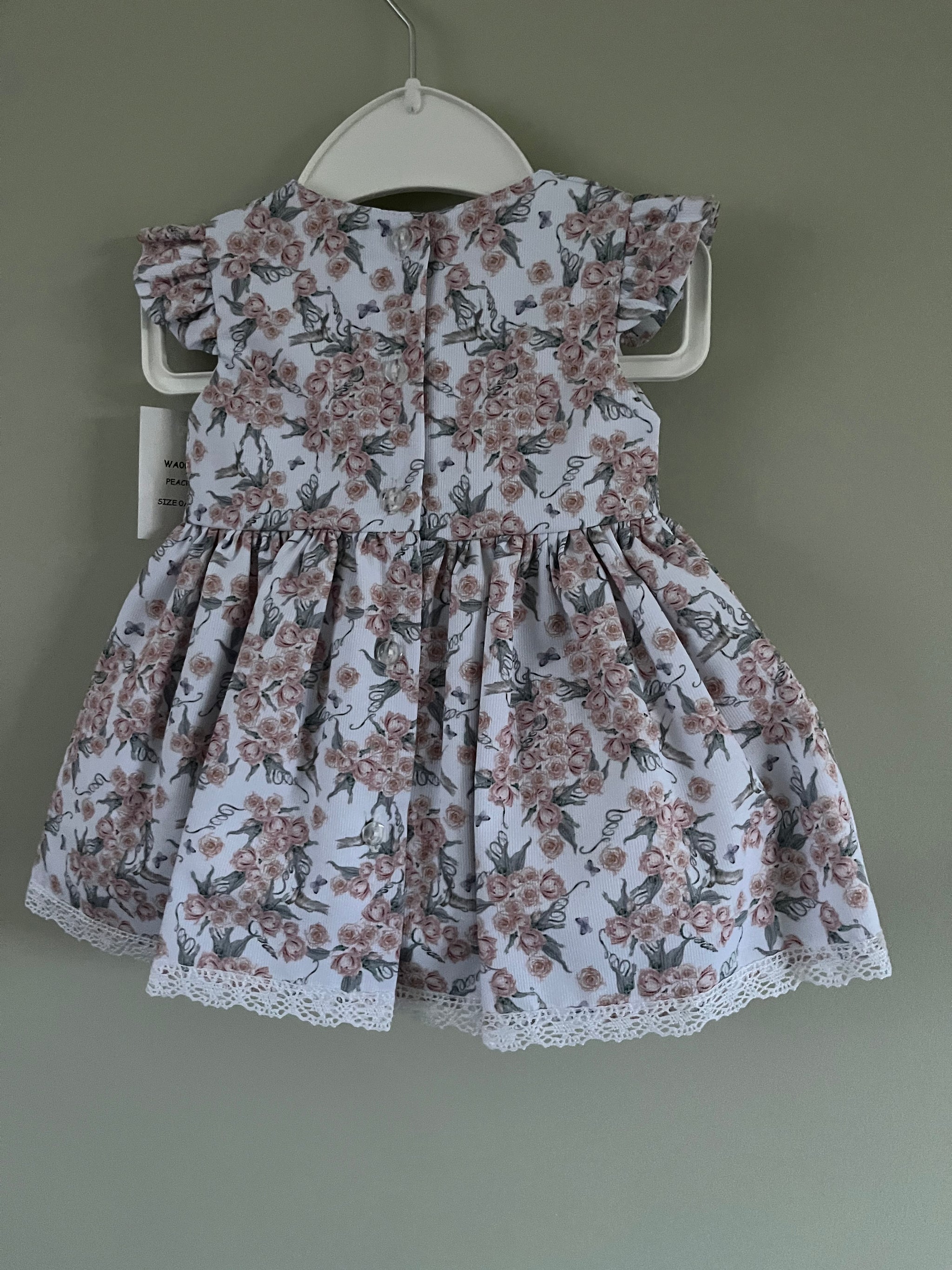 Traditional Floral Dress Set  from Little Nosh