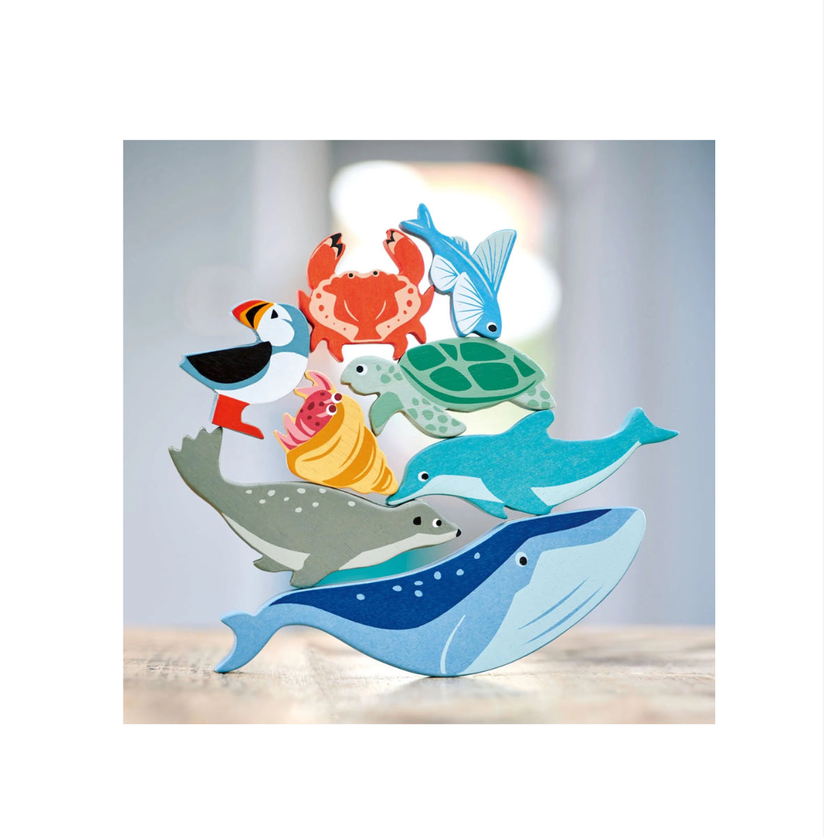 Tender Leaf Toys Whale Wooden Toy