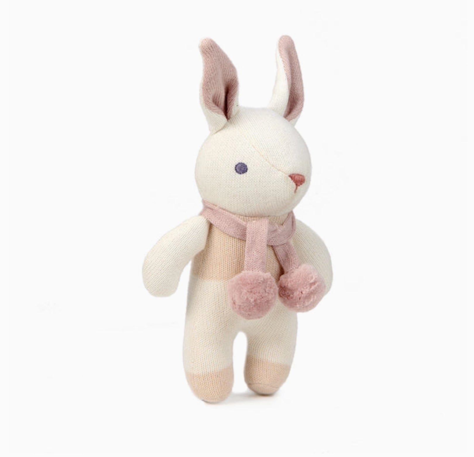 Baby Threads Bunny cotton Rattle from Thread Bear