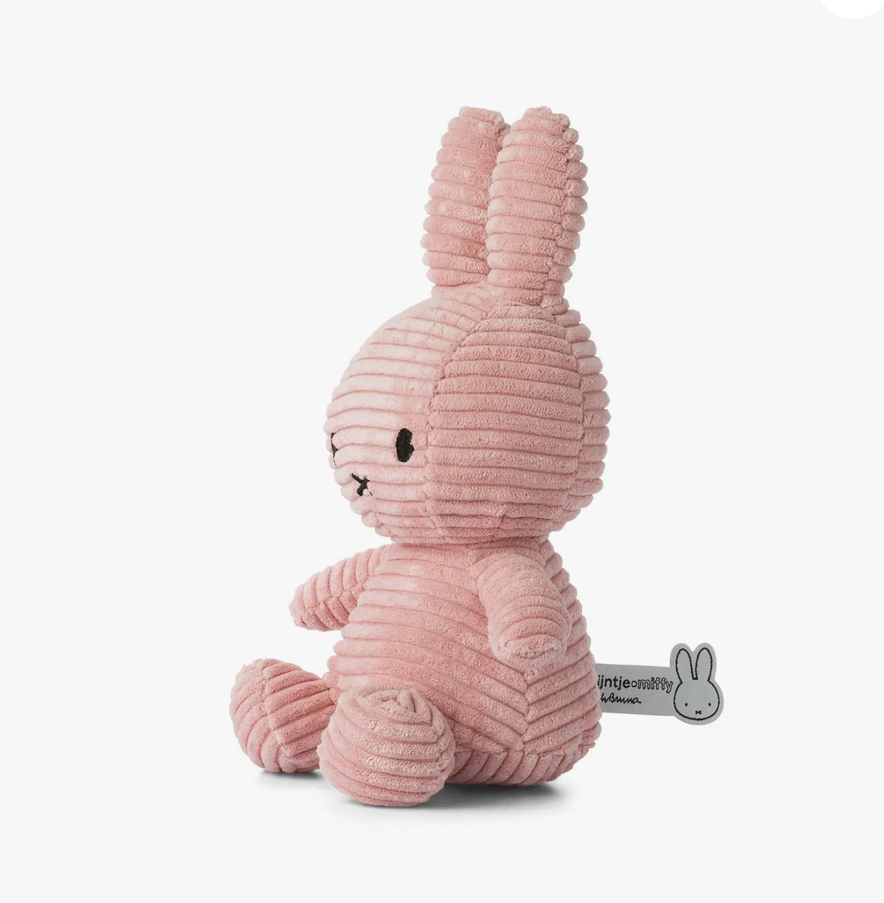 Miffy Pink Corduroy Soft Toy