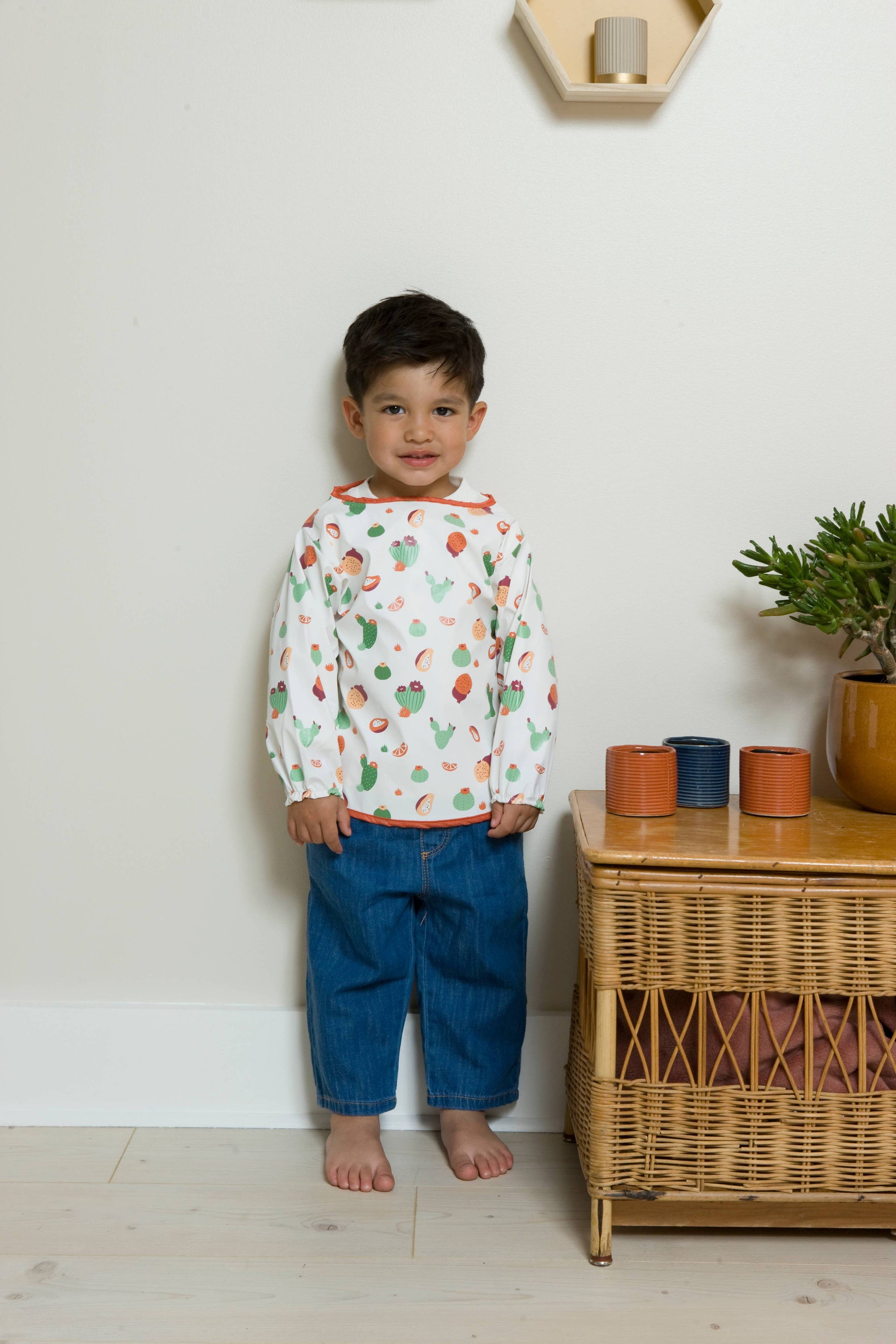 BTL Waterproof Smock - Cactus Garden