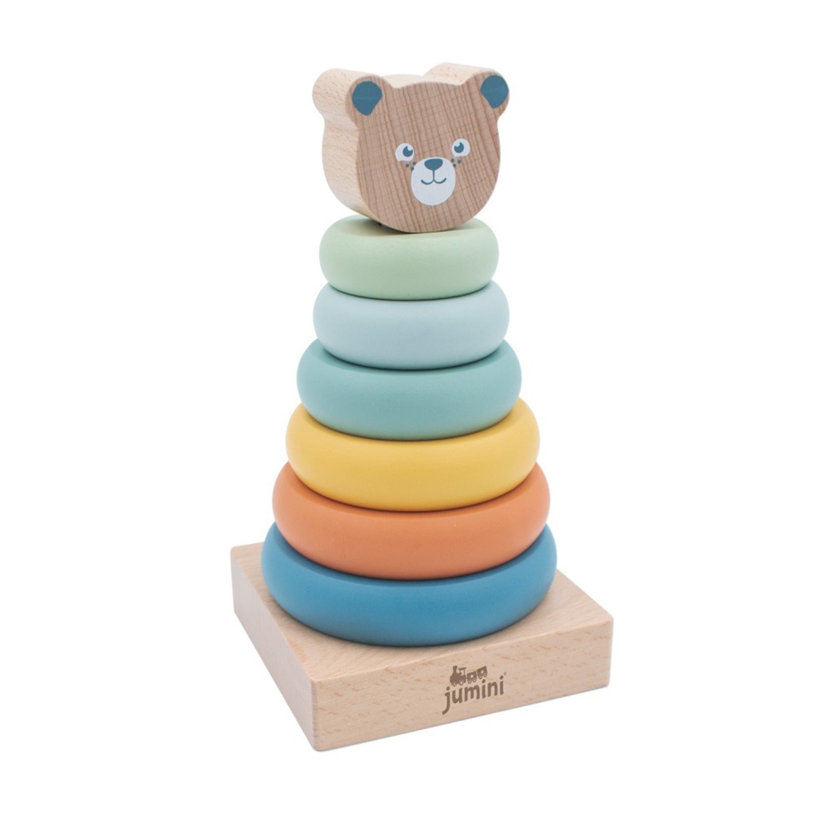 Jumini Wooden Bear Stacker Toy