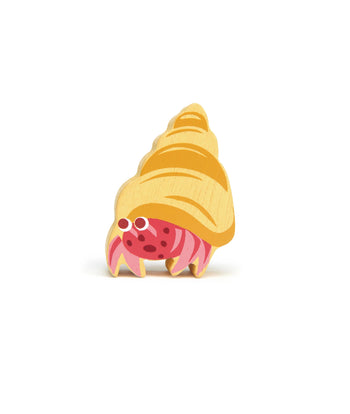 Tender Leaf Toys Hermit Crab Wooden Toy