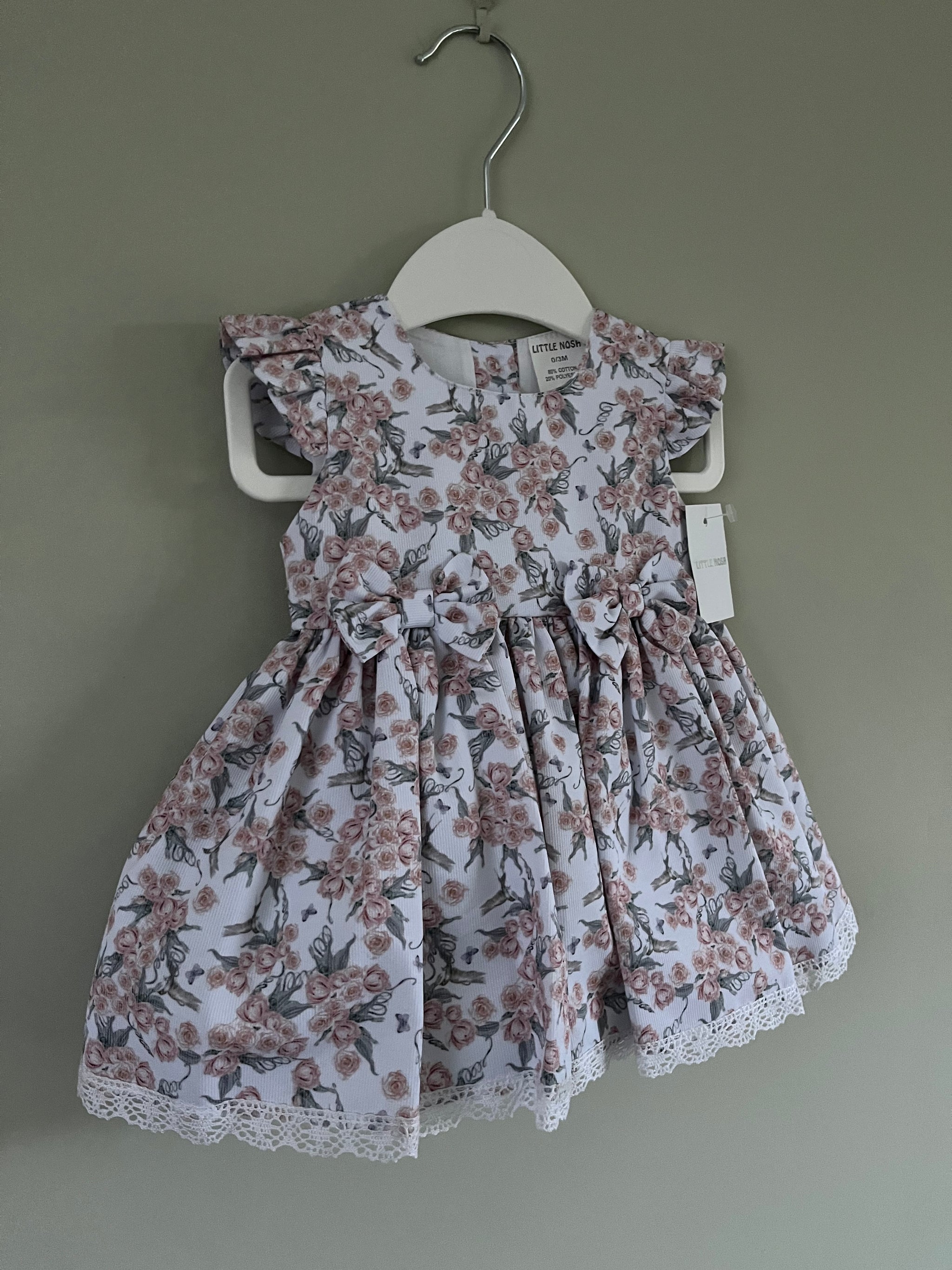 Traditional Floral Dress Set  from Little Nosh