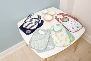 BTL Set of 2 Bibs - Green Tropic