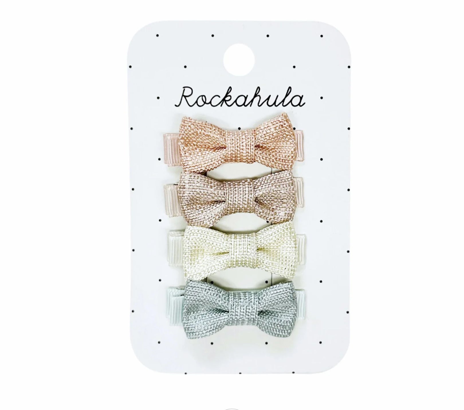 Nordic Shimmer Rockahula Mini Bow Clip Set