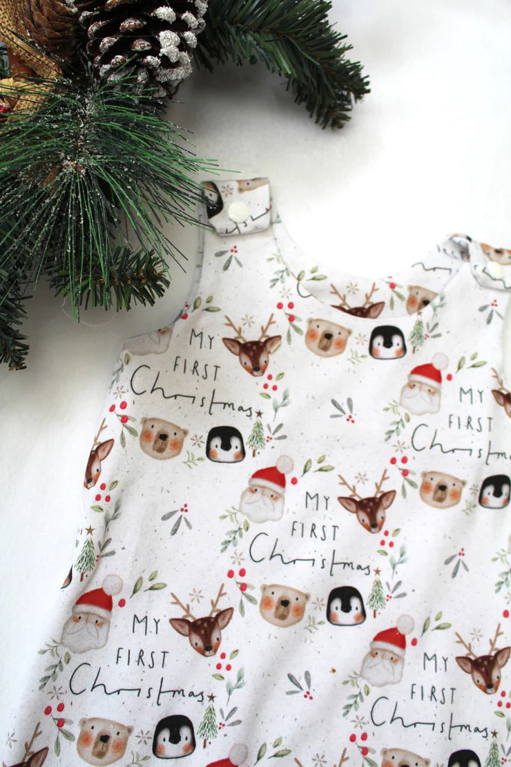 SALE My First Christmas Romper from Freckles & Daisies