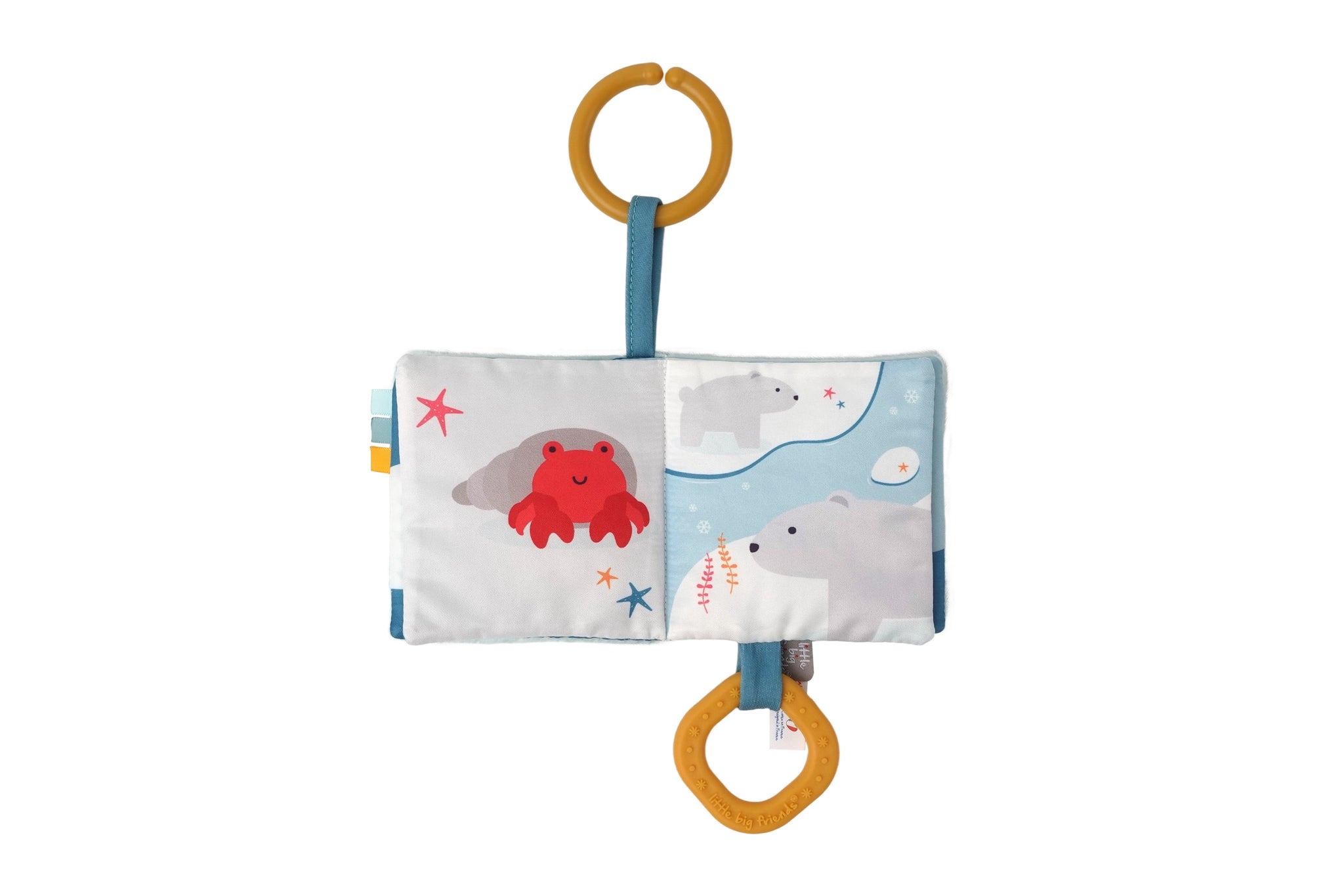 Ocean Soft Baby Book Little Big Friends