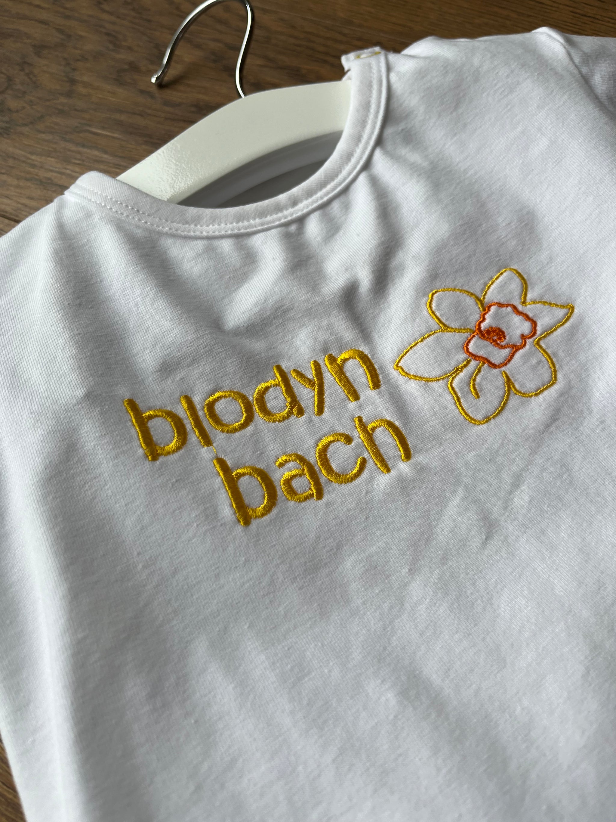 Babi Bw OFFER Daffodil Print Shorts & Blodyn Bach T-shirt Set