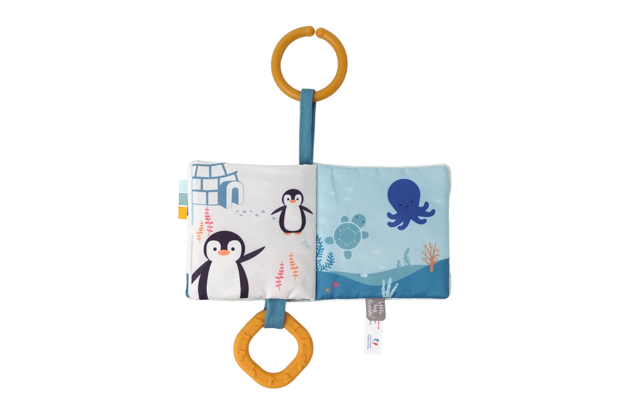 Ocean Soft Baby Book Little Big Friends