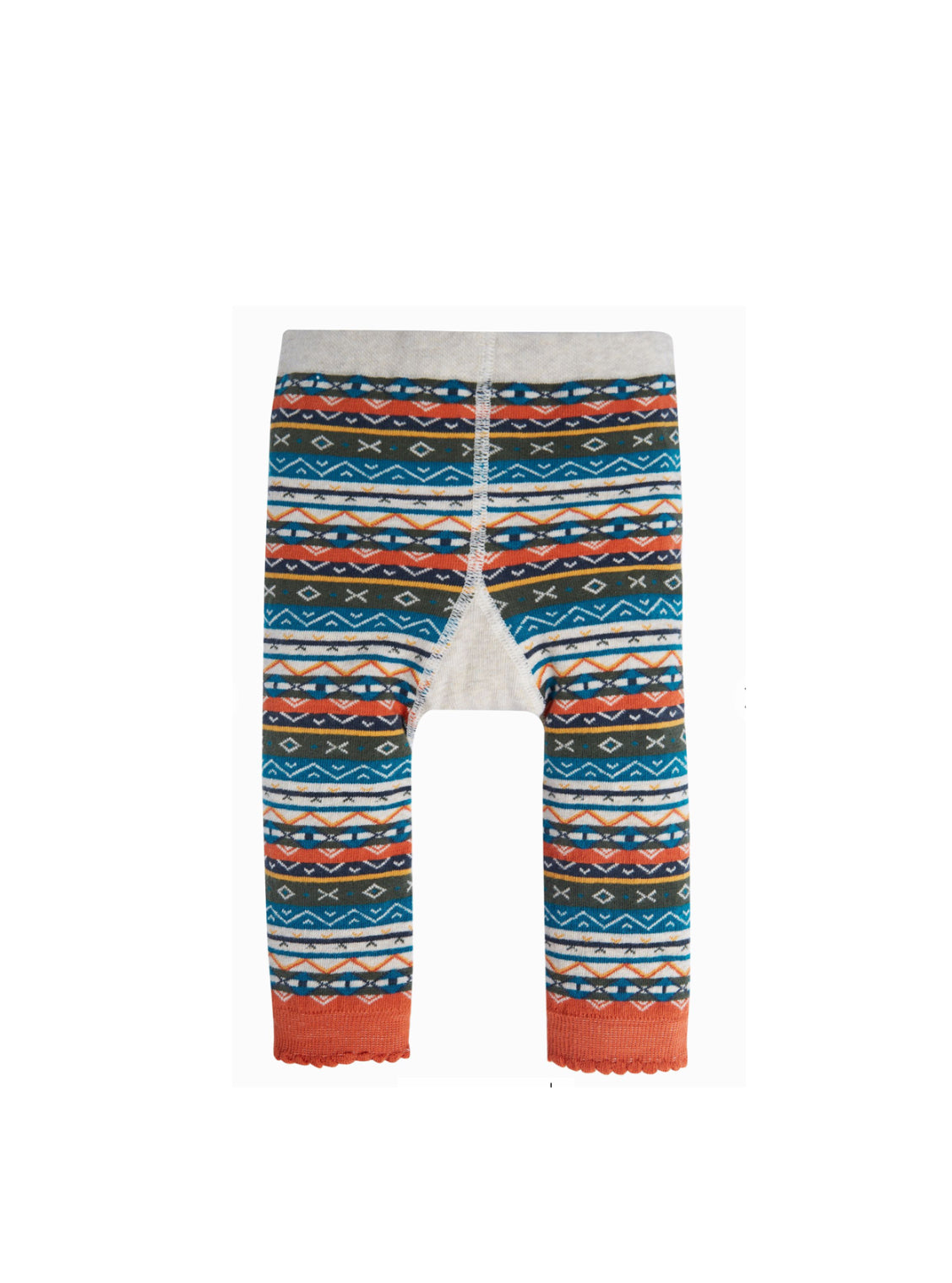 Little Knitted Leggings Woodland Friends Fairisle
