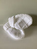 Baby Hopscotch White Knitted Mittens