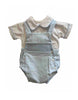 Baby Two Piece  Dungaree Outfit Little Nosh
