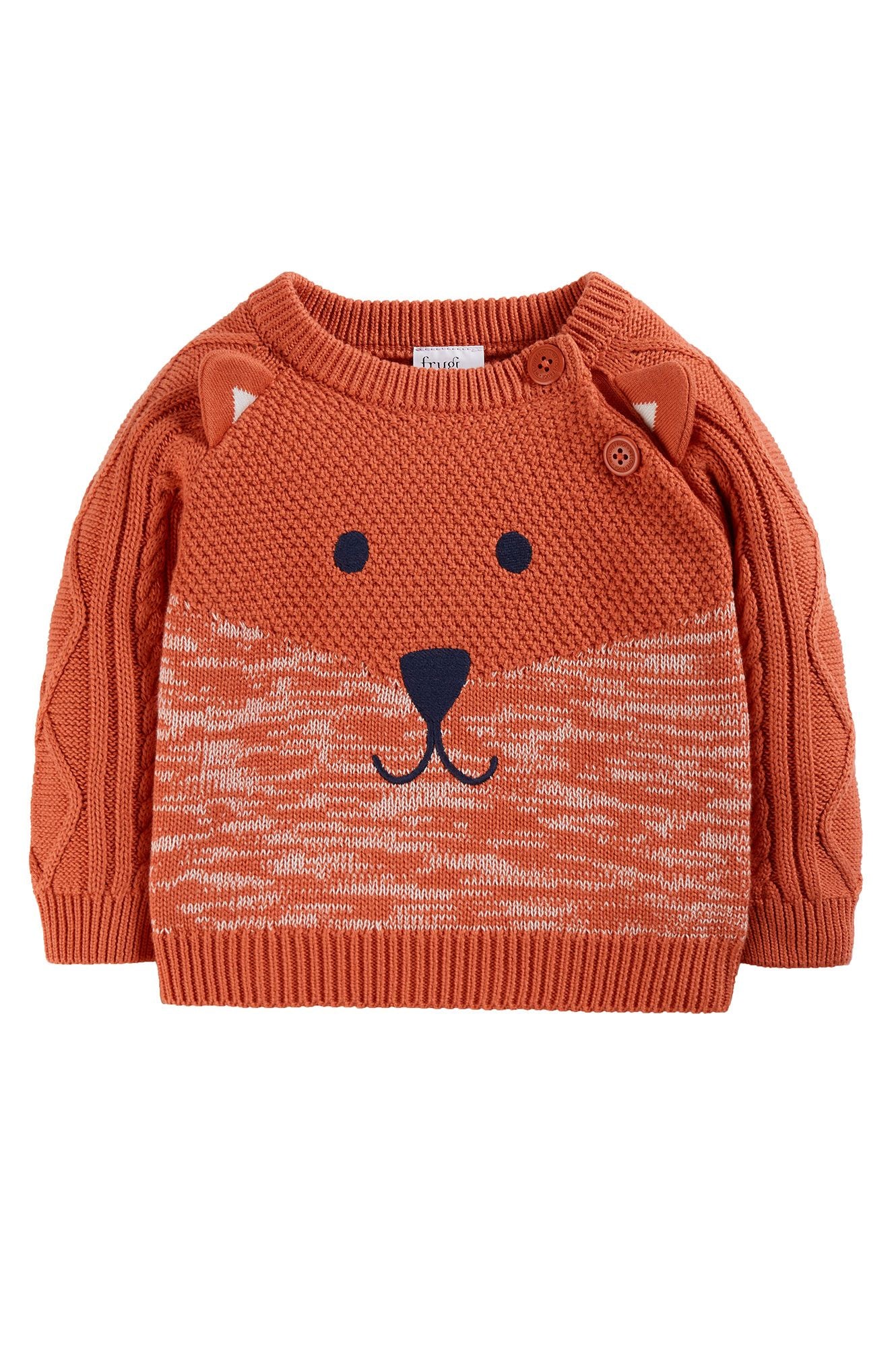 Frugi Caleb Character Knitted Jumper