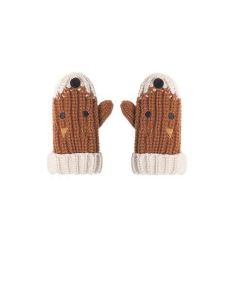 Felix Fox Knitted Mittens from Rockahula