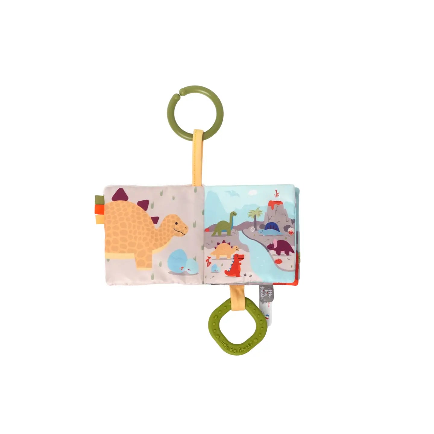 DinosaurSoft Baby Book Little Big Friends