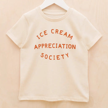 Ice Cream Appreciation Society Pecan Colour  T-Shirt