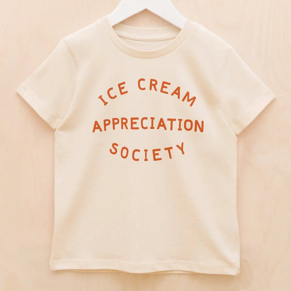 Ice Cream Appreciation Society Pecan Colour  T-Shirt