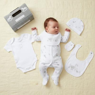 Welcome Little Ducks 5 piece Gift Set Rock-A-Bye Baby Boutique