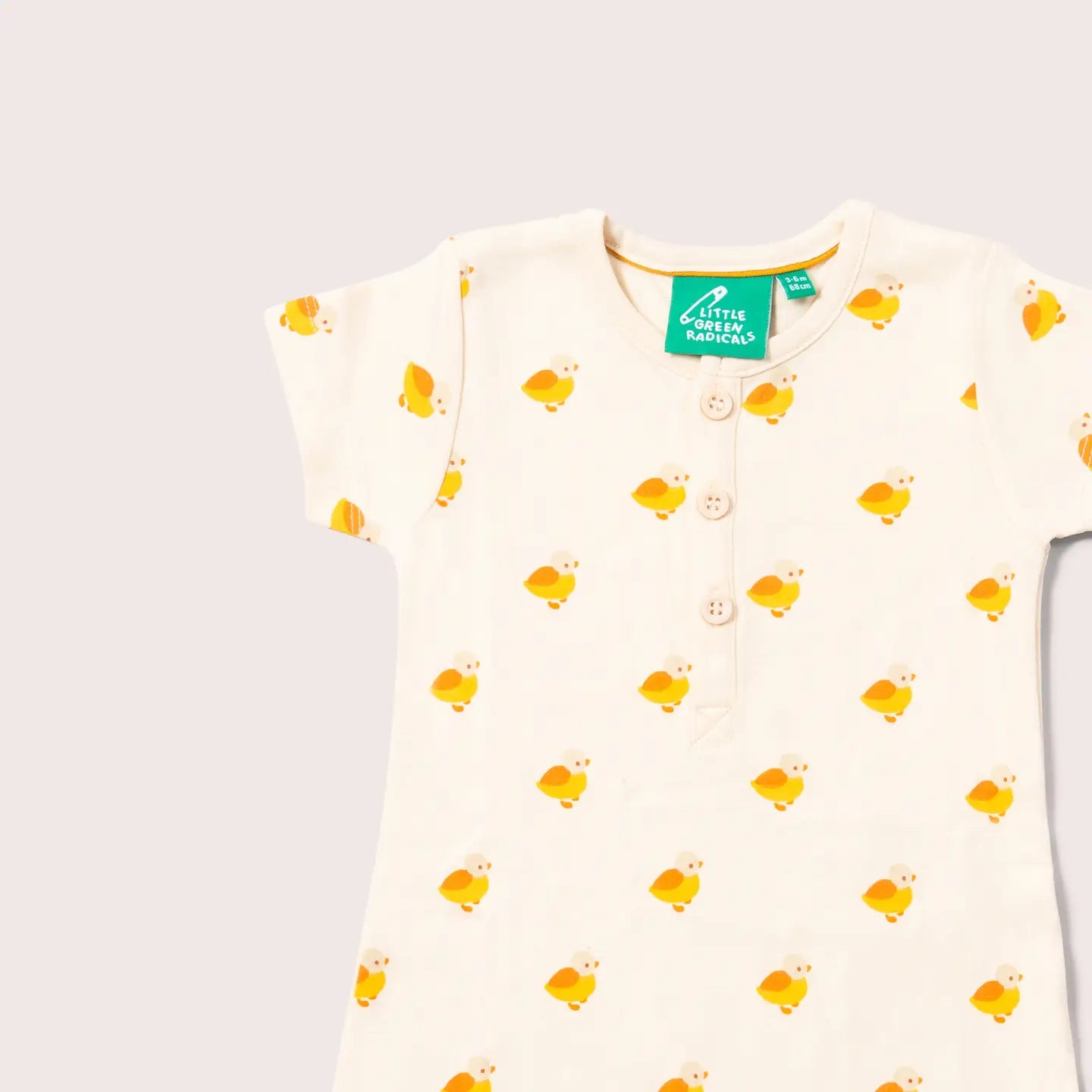 Little Ducks romper Little Green Radicals