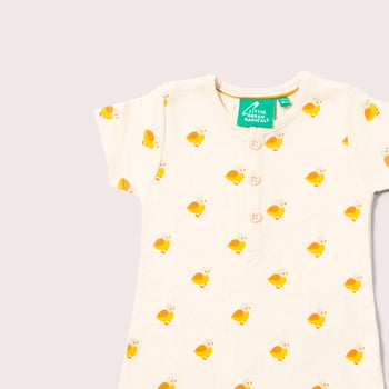 Little Ducks romper Little Green Radicals