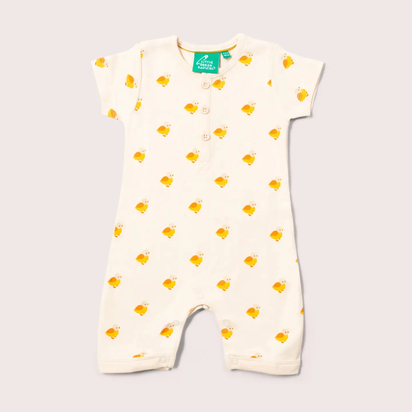 Little Ducks romper Little Green Radicals