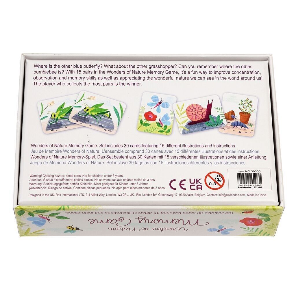 Wonders of Nature Memory Game