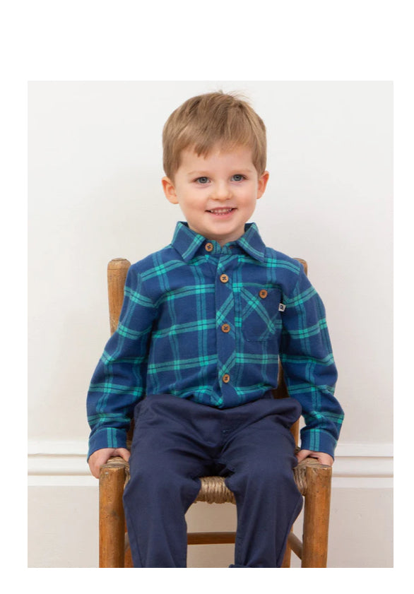Kite Navy Check Shirt