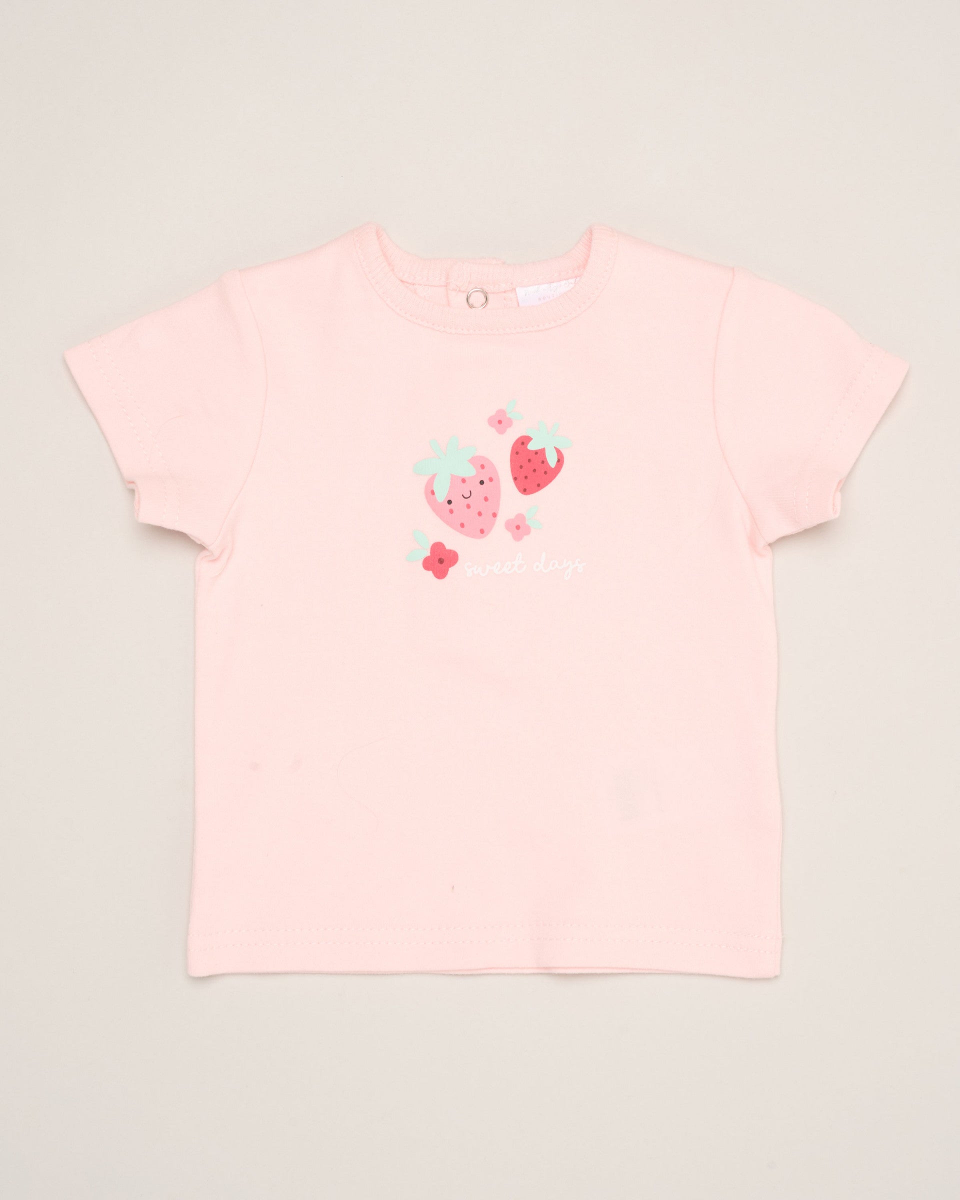 Strawberry T-Shirt, Shorts & Plush Set Rock-a-Bye Baby