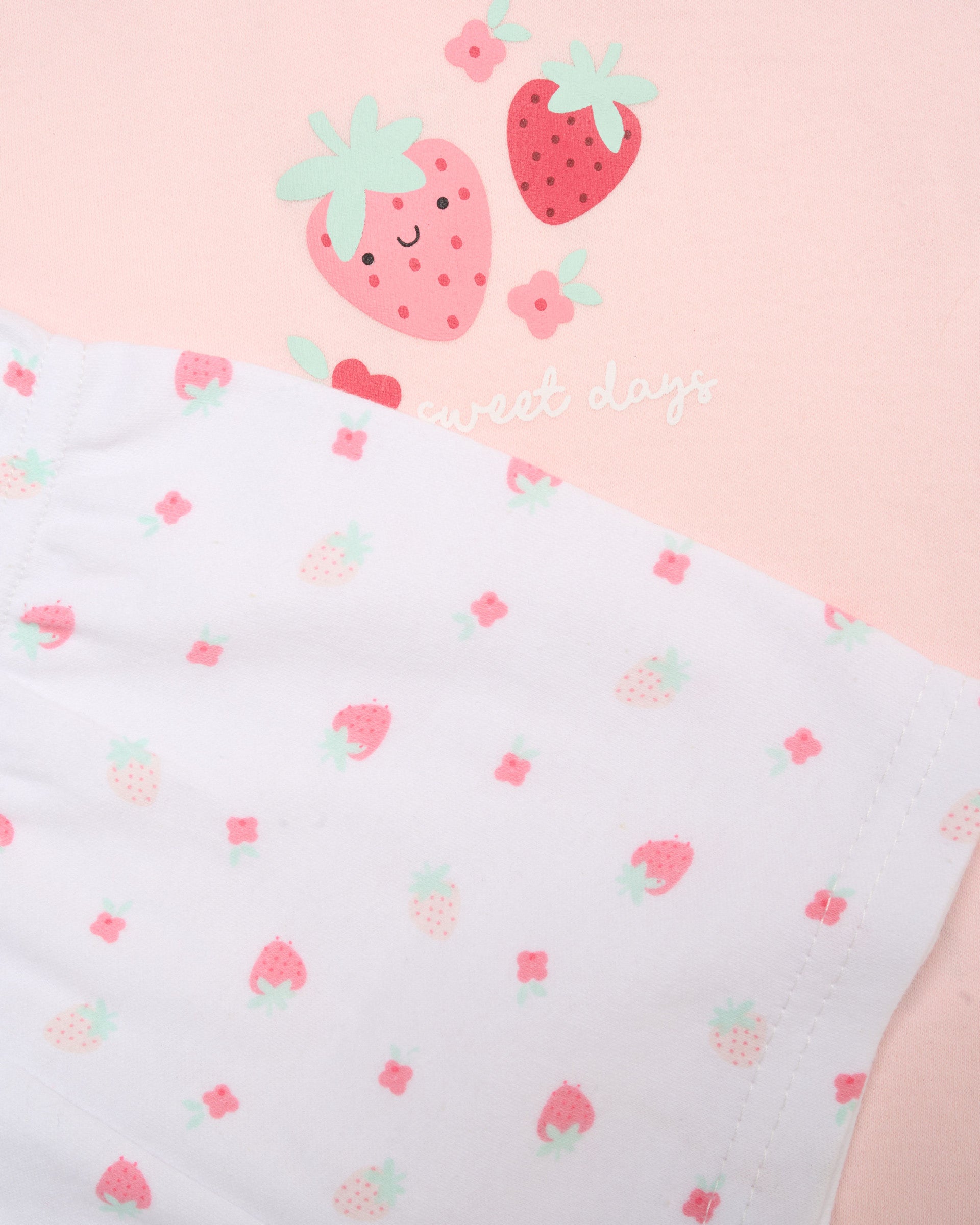 Strawberry T-Shirt, Shorts & Plush Set Rock-a-Bye Baby
