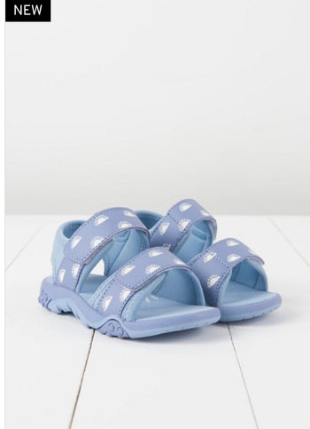 Kids Lavender Colour-Changing Sandals Grass & Air